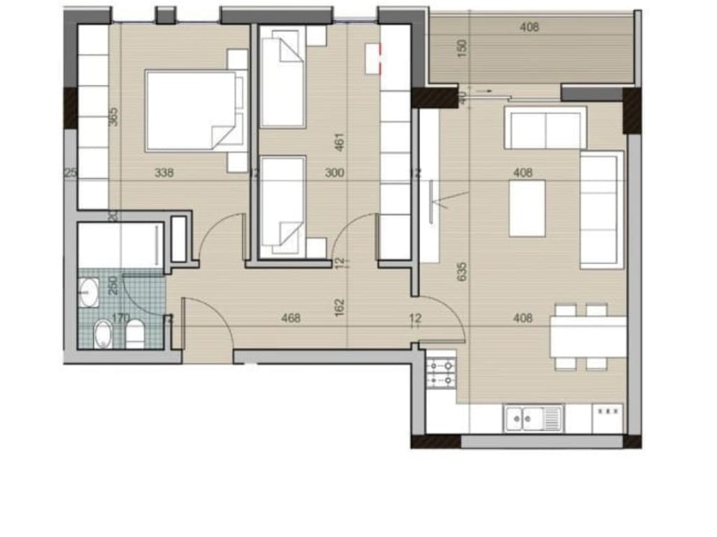 VENDESI APPARTAMENTO 2+1, COMPLESSO UNIVERS CITY!