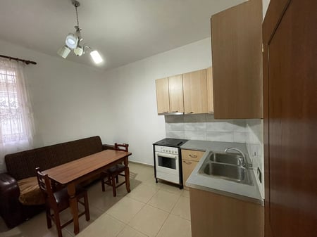 A 1+1 apartment is for rent on Bulevardi Ri.