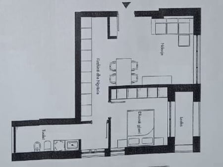 Apartament Ne Shitje 1+1+Post Parkimi Prane Ish-Restorant Durresit (ID B110440) Tirane