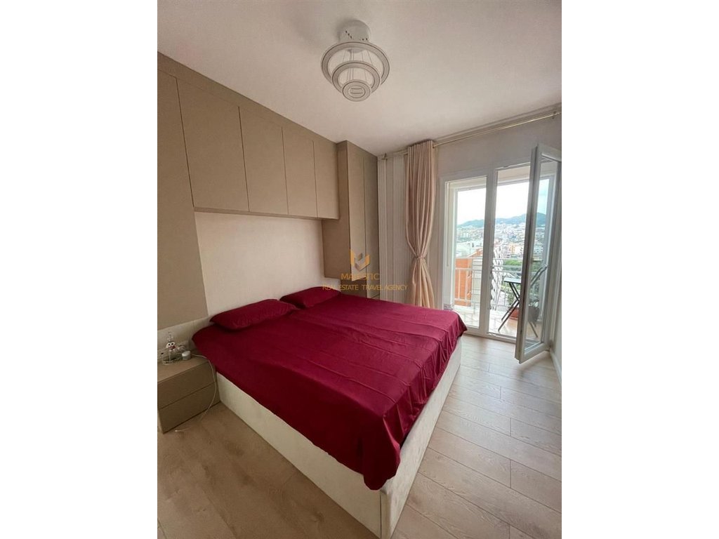 A super 2+1 apartment is for sale opposite the Delijorgji Complex, Kavaja Street.