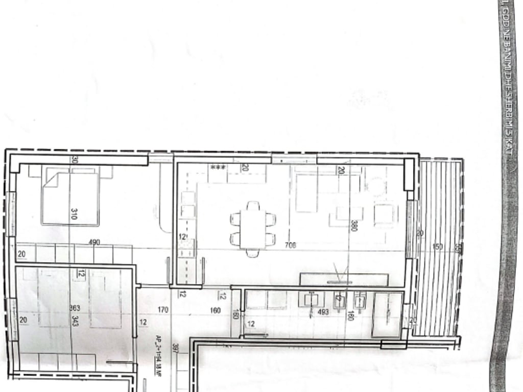 VENDITA APPARTAMENTO 2+1 CON PREZZO DI AFFITTO A KAMEZ