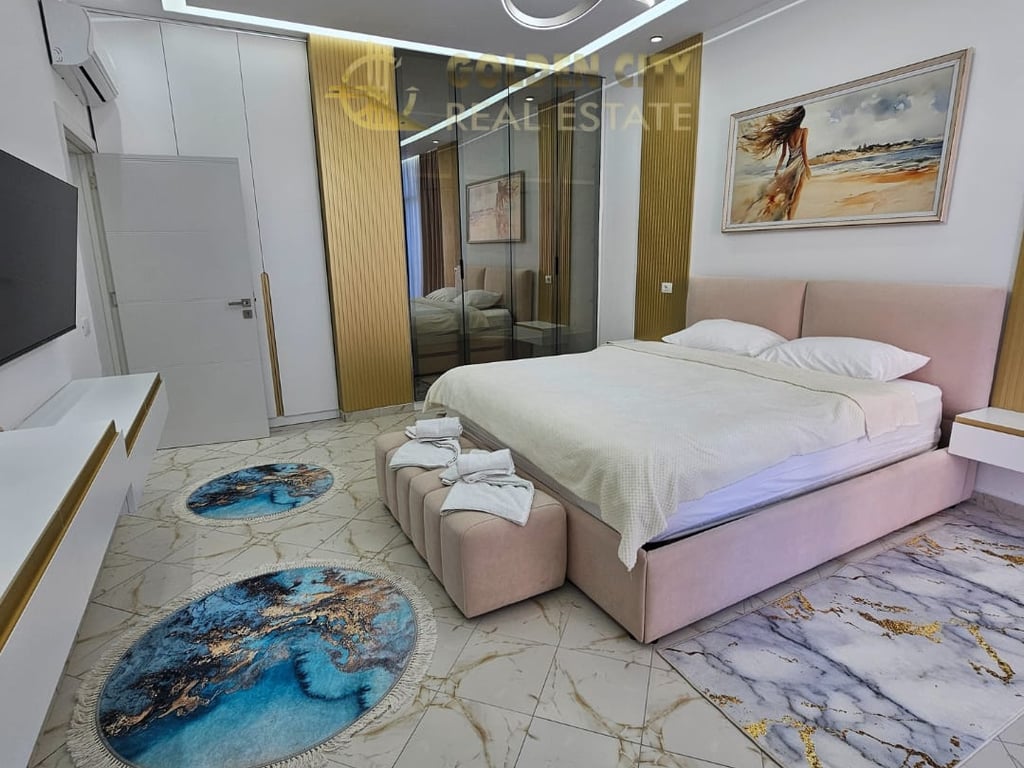 Shitet super apartament 2+1+2 me pamje detin.