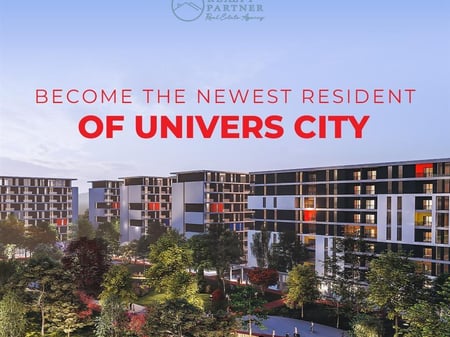 Appartamento 2+1 in vendita a Univers City 🌇✨