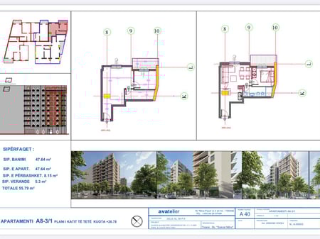Two 1+1 Apartments for sale (Astir)