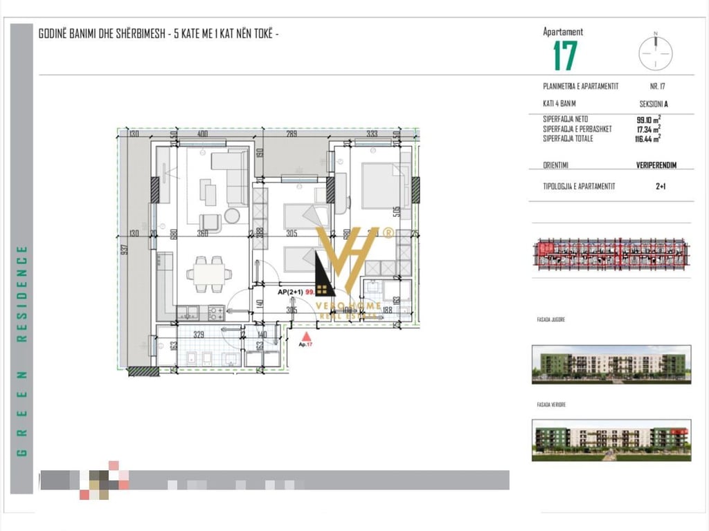 APARTMENT 2+1 FOR SALE IN BATHORE 93,200 EURO