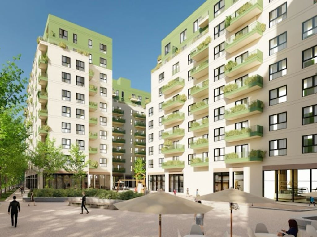 Apartment 2+1+2 for sale near the old bus park.