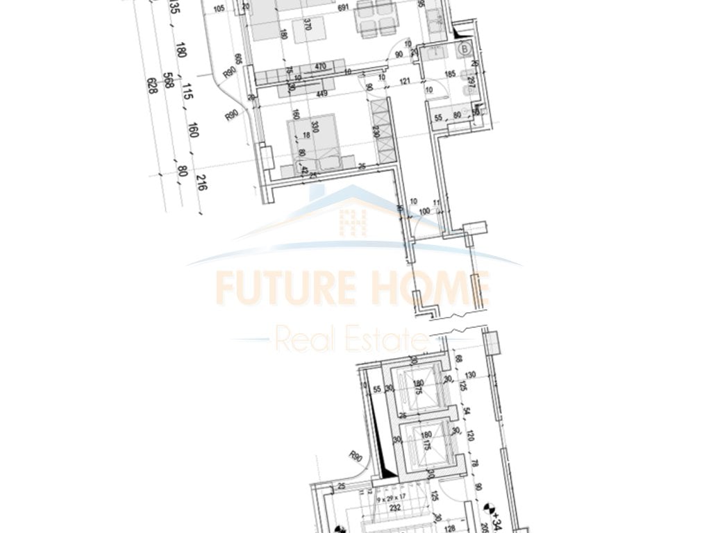 Shitet apartament 1+1 Corner Residence