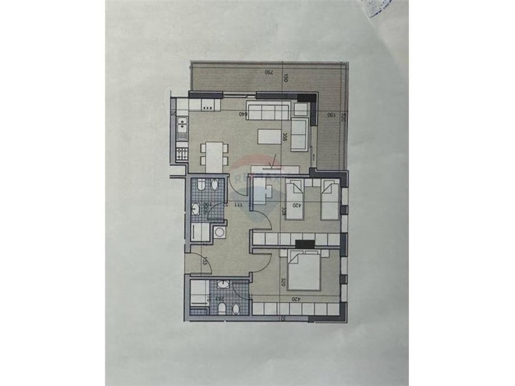 Vendesi appartamento 2+1+2 a UNIVERS CITY!