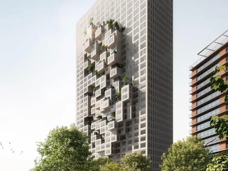 Ambient komercial per qira, Downtown One Tirana