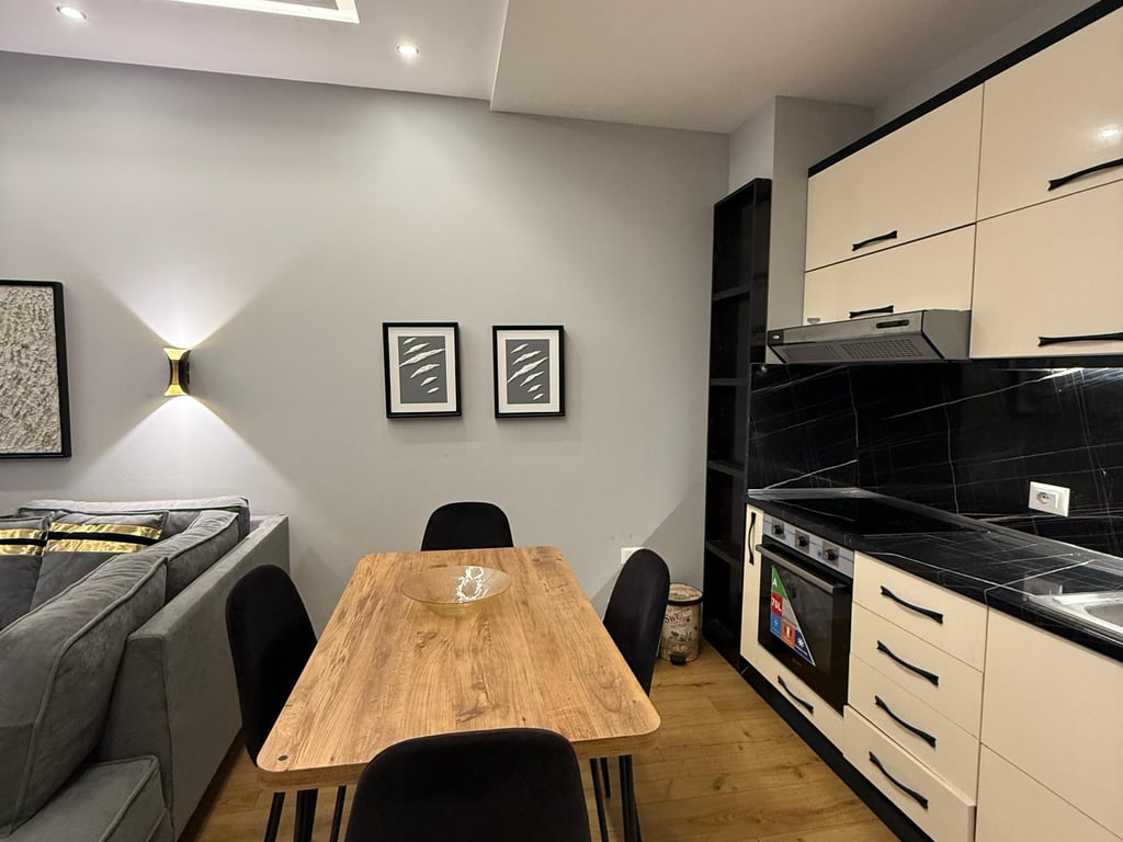 Affittasi appartamento 1+1 ad Arlis, vicino alla Farmacia n. 10 in Via di Dibra.