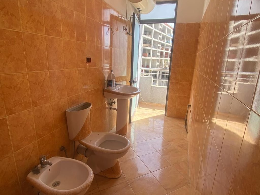 A 2+1 apartment is for rent in Babrru for 30,000 lek.