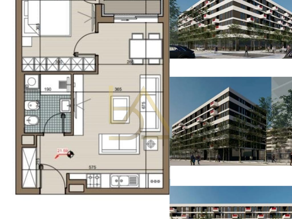 Shitet Apartament në Kamëz – 800€/m²