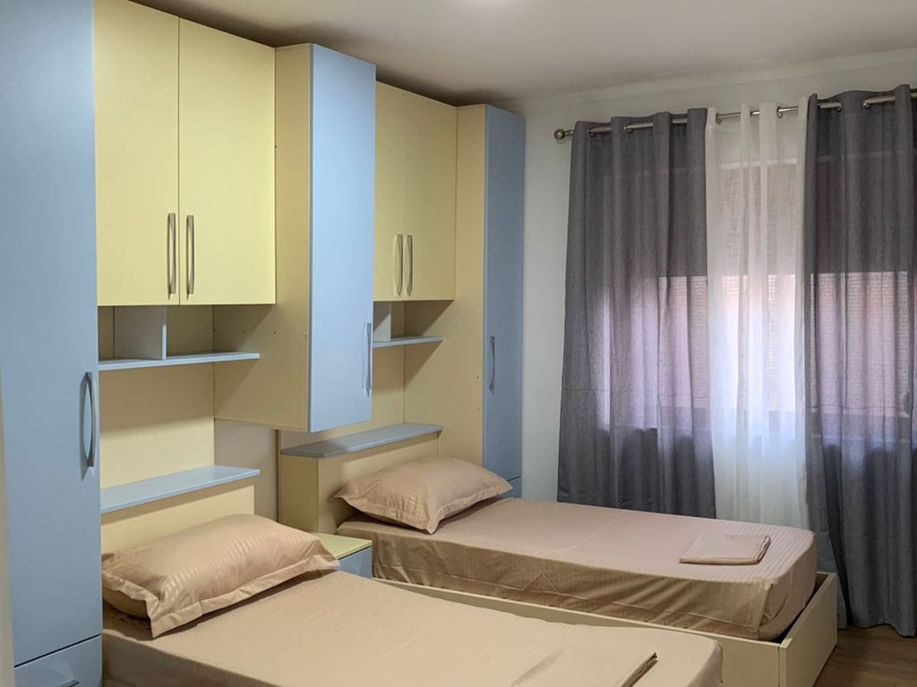 A 3+1 apartment is for rent on Bardhyl Street.