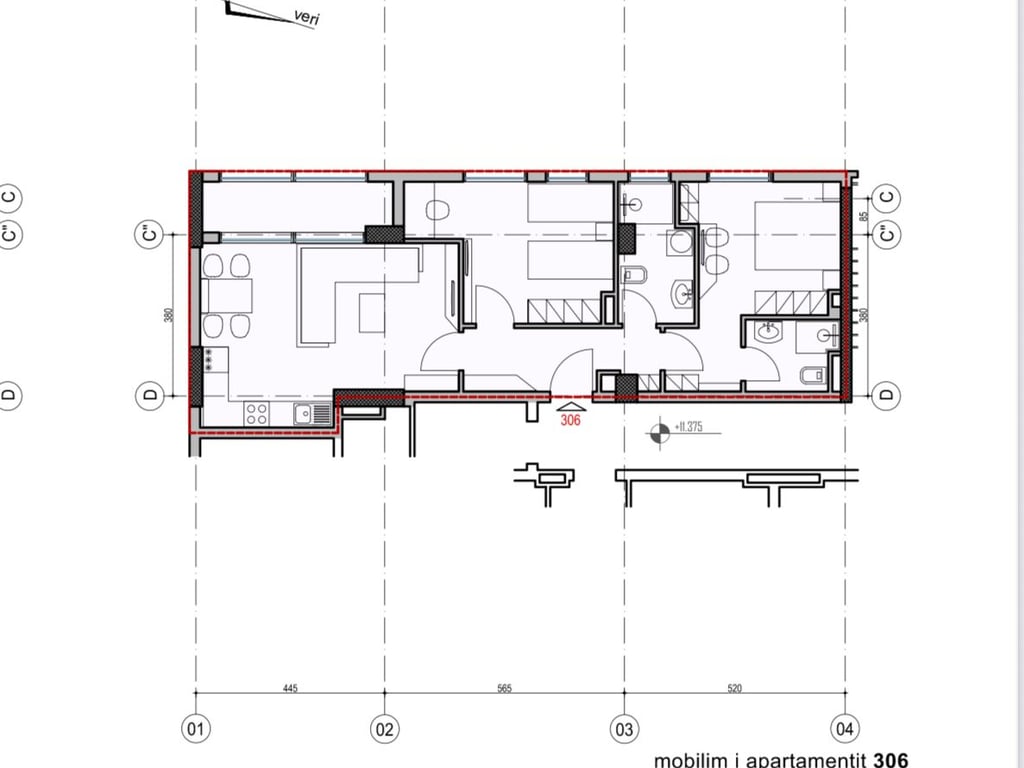 VENDESI APPARTAMENTO 2+1 IN CENTRO 243.000 EURO