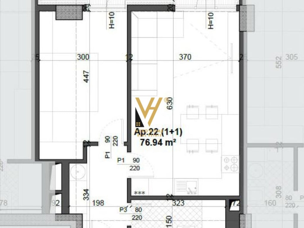 SHITET APARTAMENT 1+1 TE FUSHA AVIACIONIT 107.800 EUR