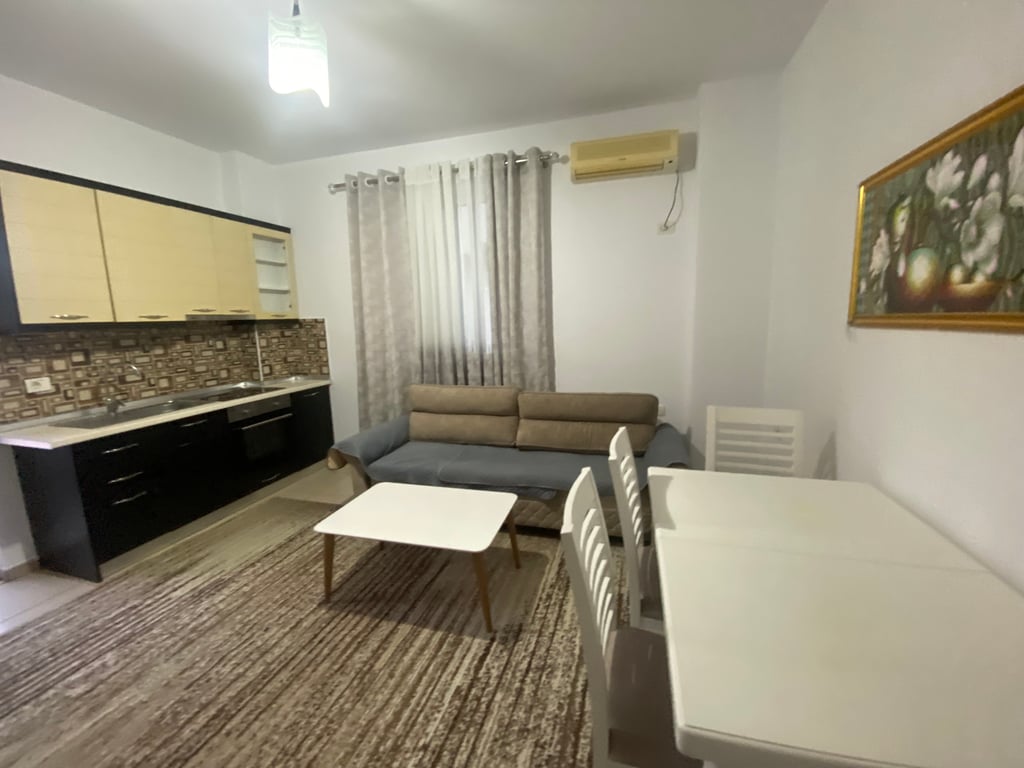 1+1, furnished, in 5 May, with parking, 480 euros.