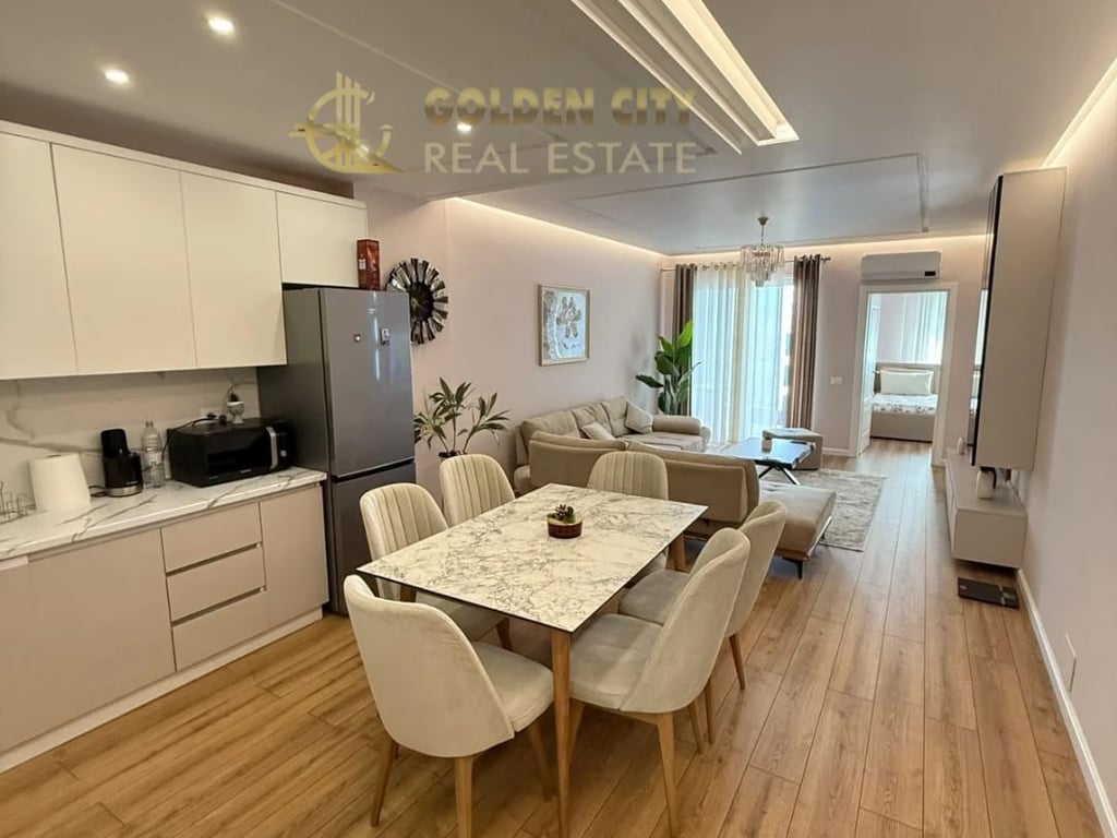 ✦ Apartament 2+1+2 | 107m² | Super Investim &amp; Totalisht i Mobiluar | Stacioni i Trenit, Durrës ✦ 150000