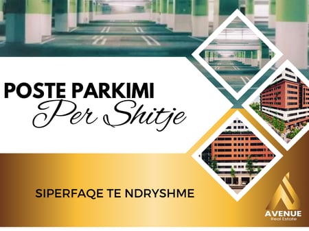 SHITEN 19 POSTE PARKIMI NË KOMPLEKSIN MIRABELA TEK OXHAKU, TIRANË