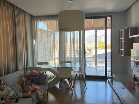 A 2+1 apartment with a veranda is for rent near the zoo.