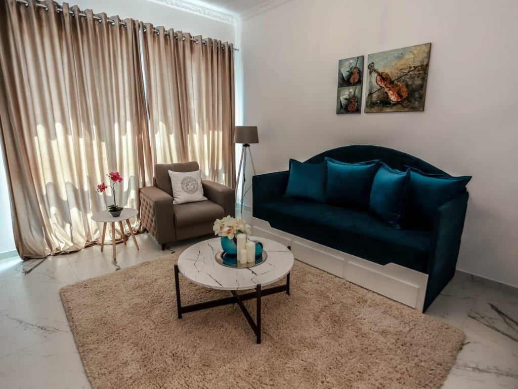 A 1+1 apartment is available for rent at Square 21.