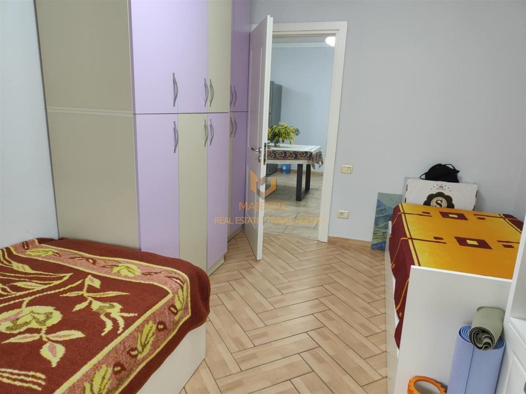 A 2+1 apartment is available for rent behind the Concord center, 5 May street.
