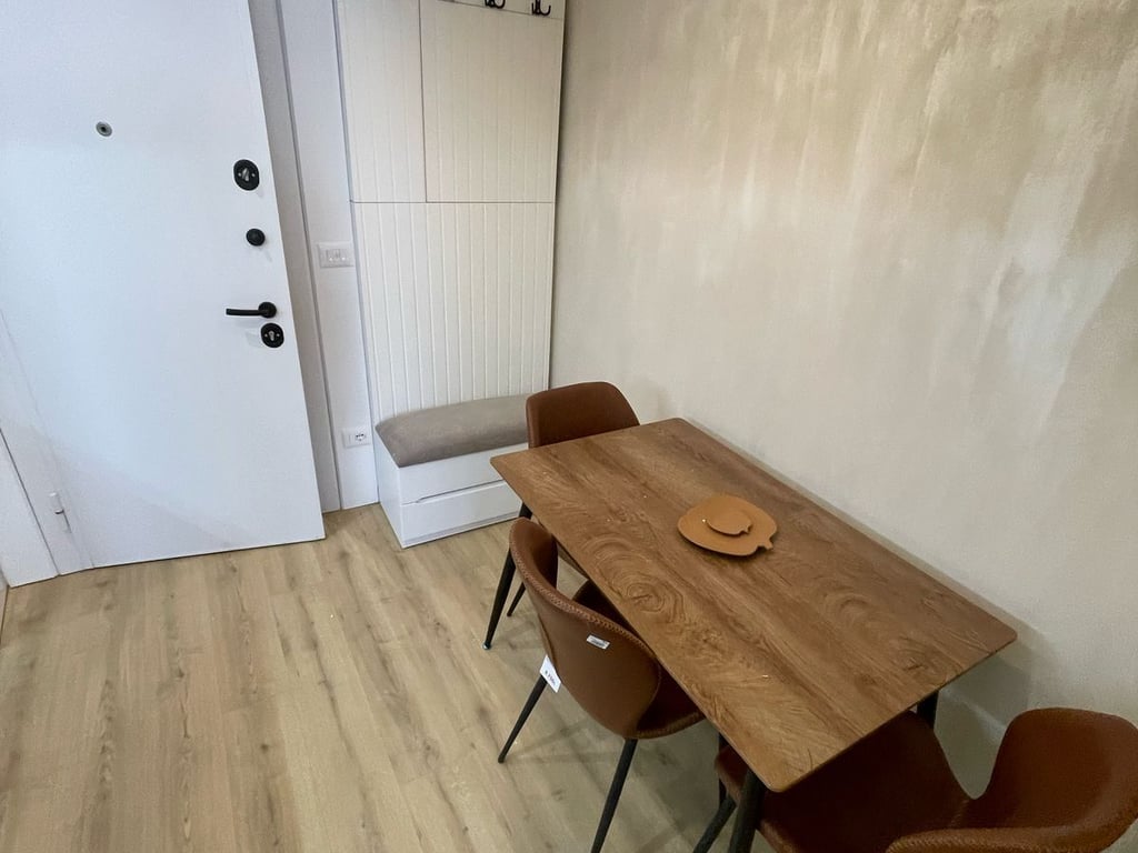 🏡 A modern 1+1 apartment is for rent on Bulevardi i Ri.