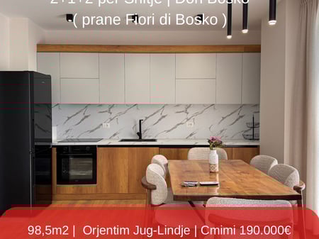 Appartamento 2+1 in vendita vicino a Don Bosko