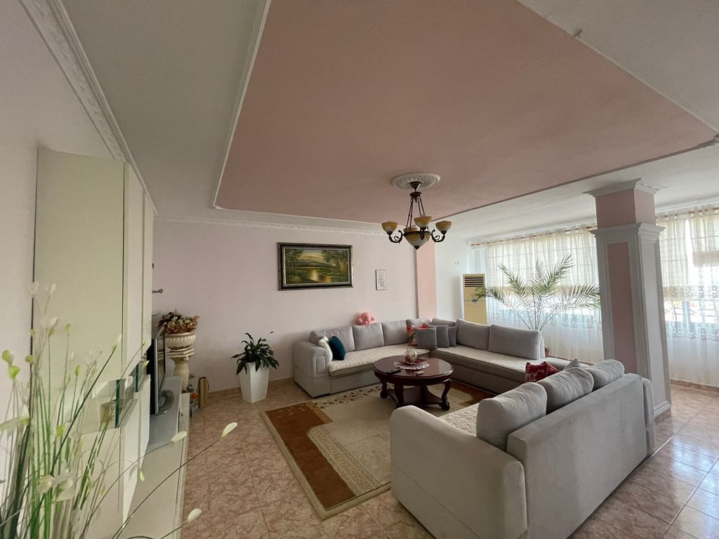 FOR RENT 2+1 APARTMENT + KITCHEN + 2 BATHROOMS, ARROW BUILDING, TIRANA.