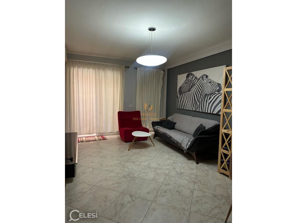 A 1+1 apartment is available for rent in Qesarake, Fresk.