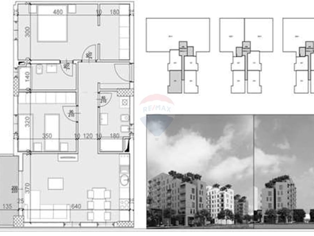 Appartamento 2+1 in vendita a Porcelan