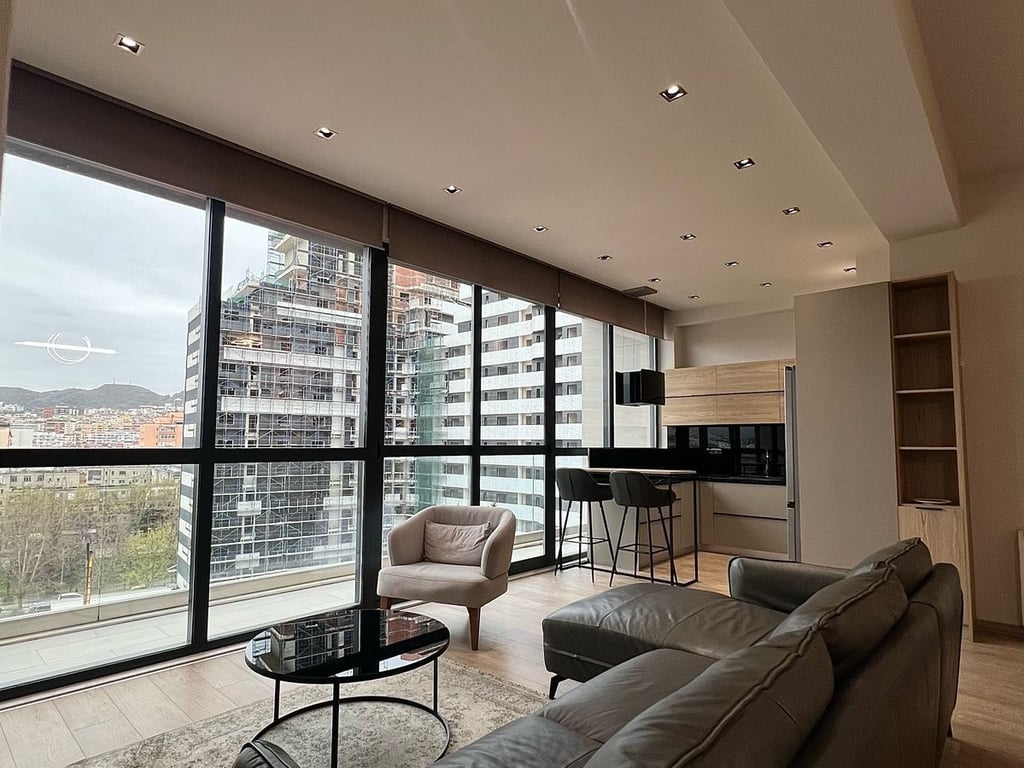 Apartament 2+1 me qira prane ish nisharakut 