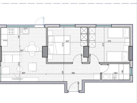 In vendita: 2+1 Himarë 📍 - Dimensione: 69 m² & 100 m² Giardino 🟢 In Fase Finale di Finitura e Sistema Capot (5 min dal Mare) 🌊