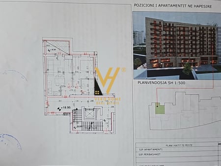 APARTMENT FOR SALE 1+1+BLOCK AT ALI DEMI 100,000 EURO