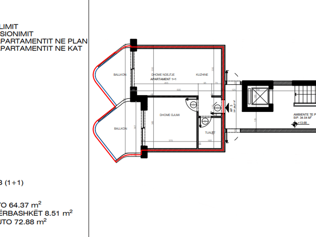 Apartament 1+1 ne shitje tek Rruga Butrinti Sarande (ID 41111056)