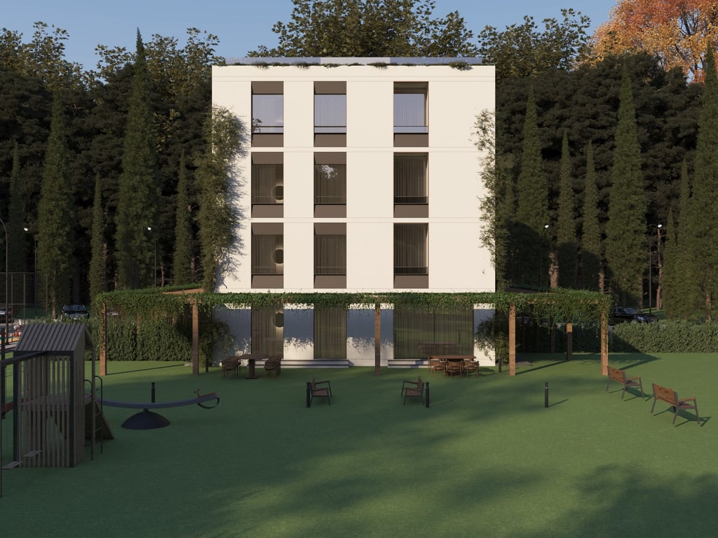 Shitet: 1+1 Himarë 📍 - Sip: 46 m² & 100 m² Oborr 🟢 Ne Perfundim Suvatimesh & Sistem Kapot (5 min larg Detit) 🌊