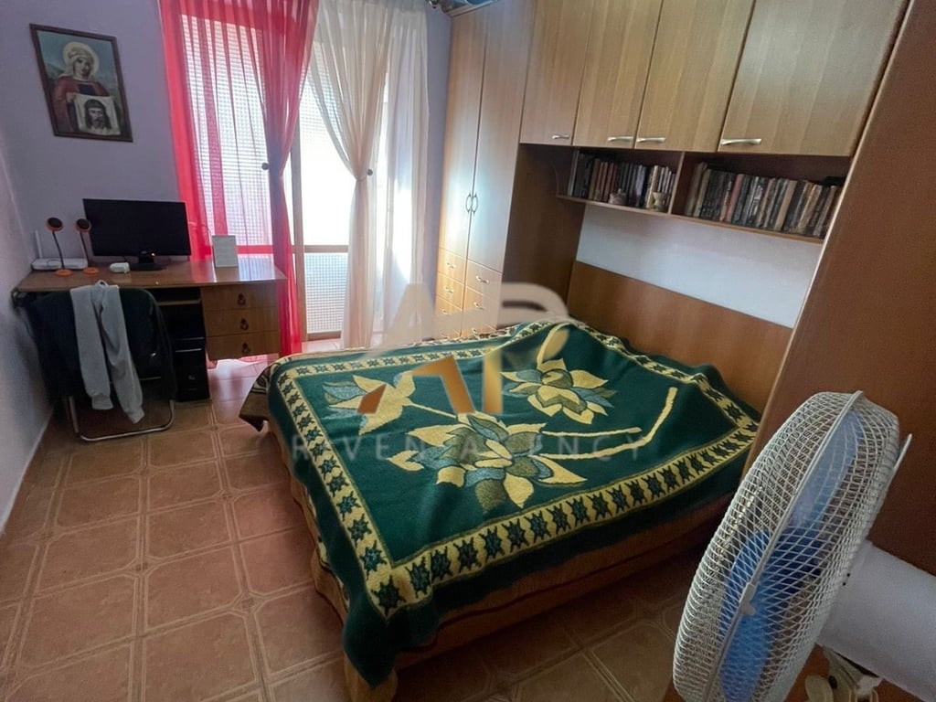 2+1 furnished apartment for rent in an existing building on Irfan Tomini street, near Delijorgji Complex