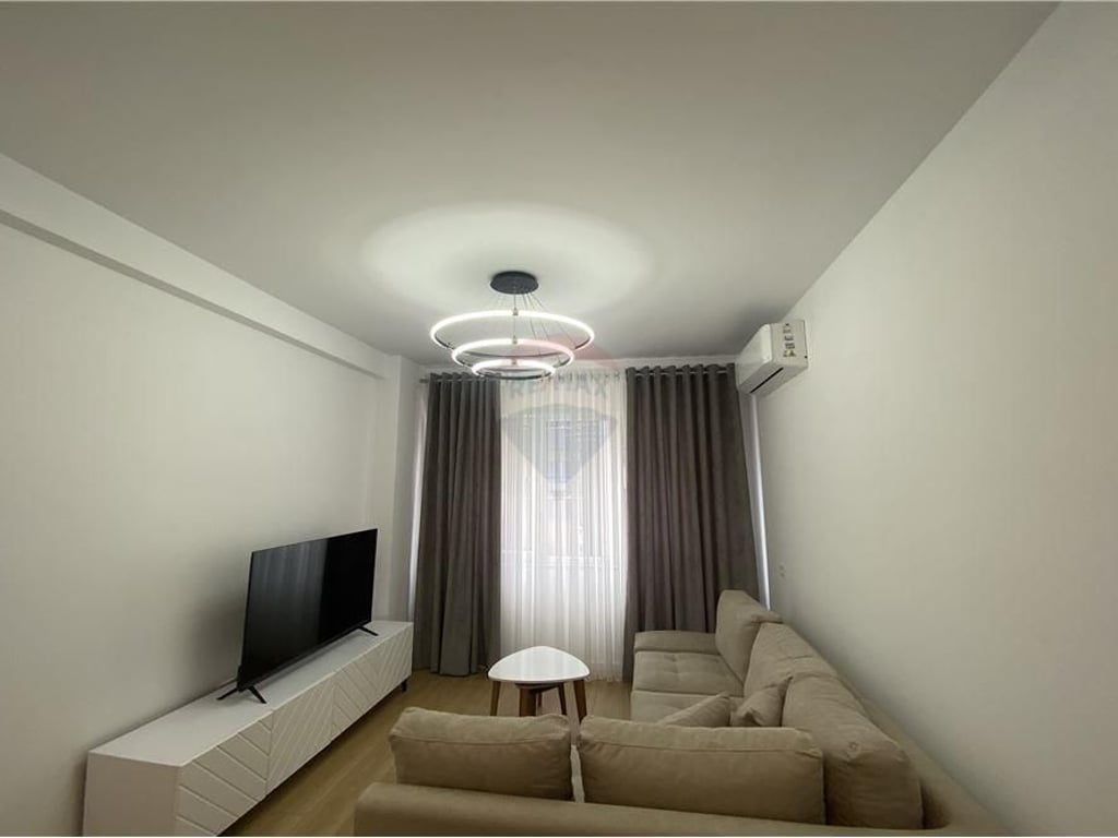 A 1-bedroom apartment with parking space is offered for rent.