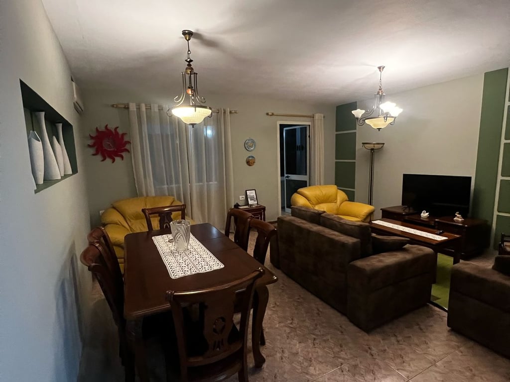 An apartment is for rent in the Center.
