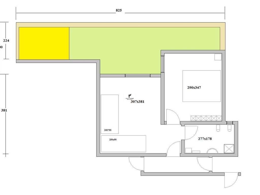VENDESI APPARTAMENTO 1+1 DHERMI 200.000 EURO