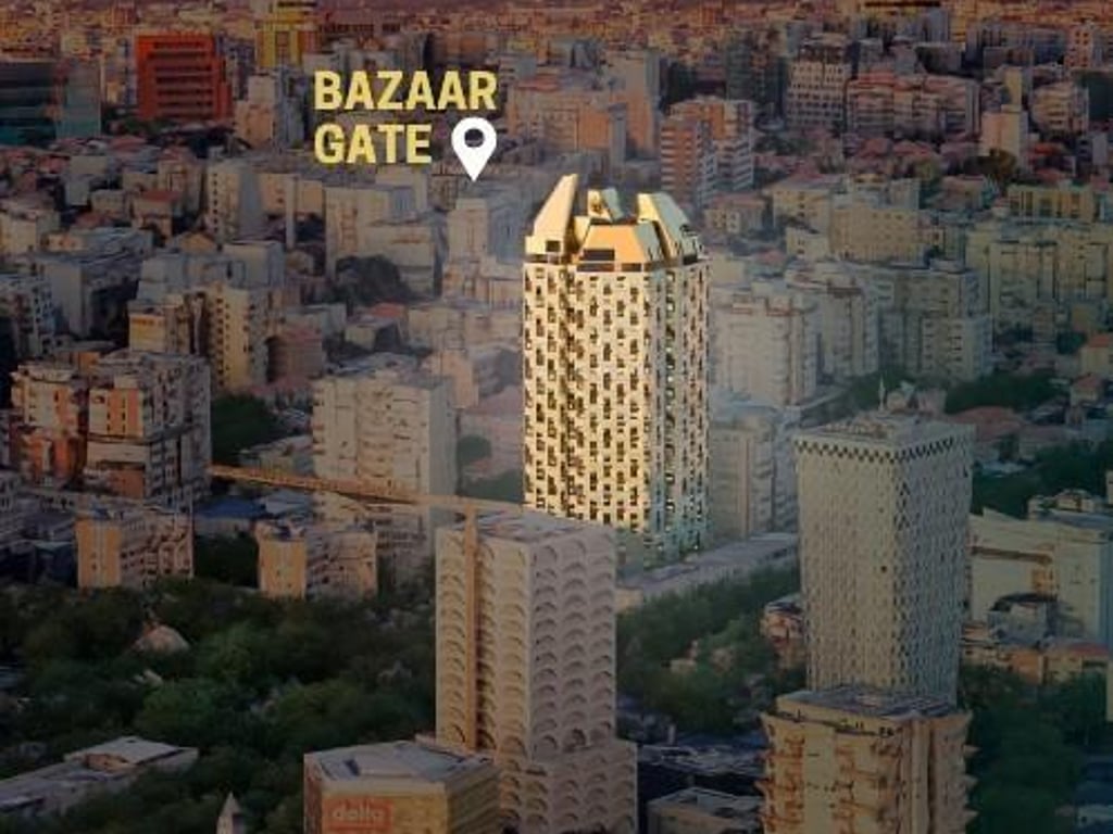Shitet Apartament 1+1 në Kullën Bazaar Gate, Tirane 250 000EUR