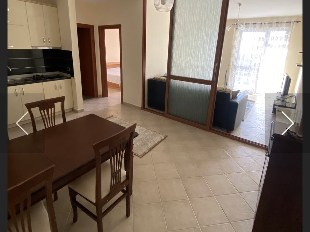 A 1+1 apartment is available for rent behind Vizioni Plus, Don Bosko.