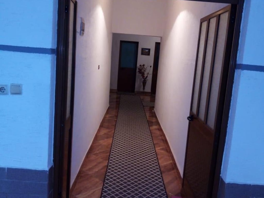 A one-story house is for sale on Myslym Keta Street.