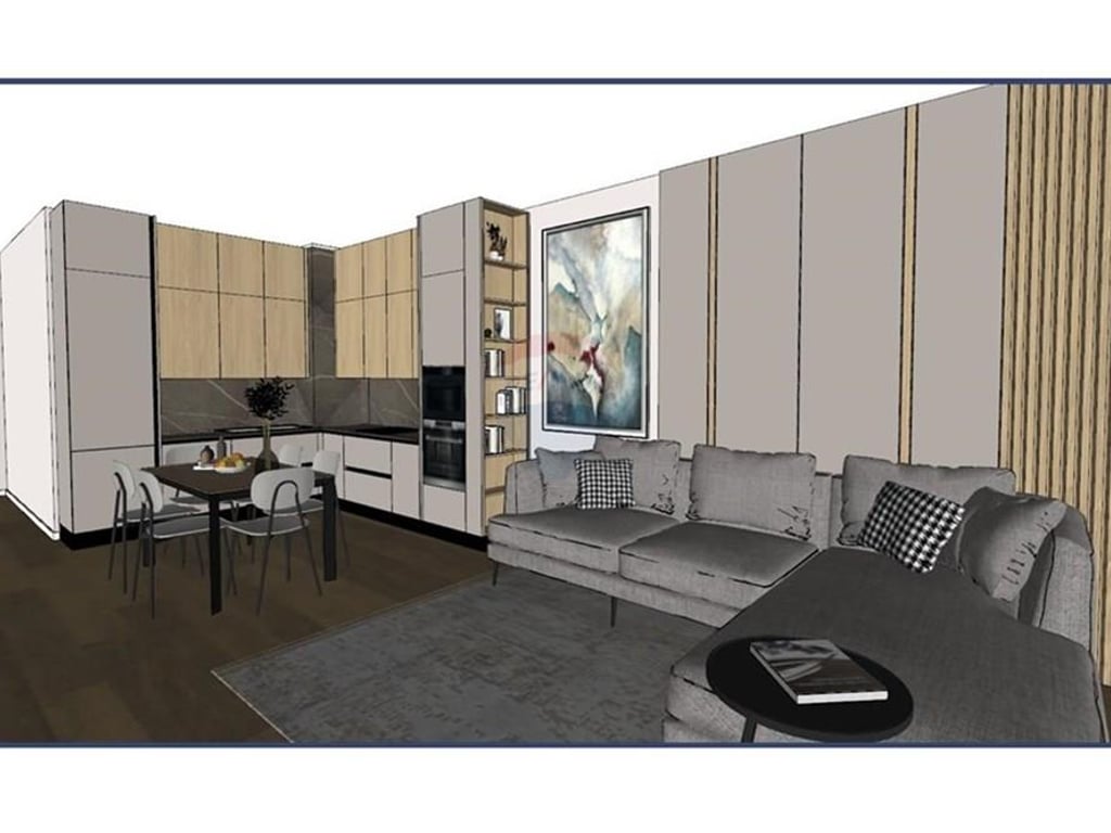 3+1 Apartment for Rent near Air Albania Stadium