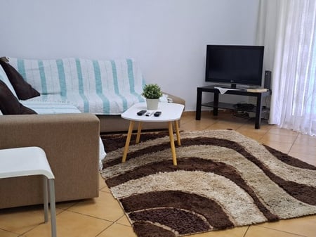 APARTMENT FOR RENT 1+1 450 EURO BOULEVARD ZHAN DARK