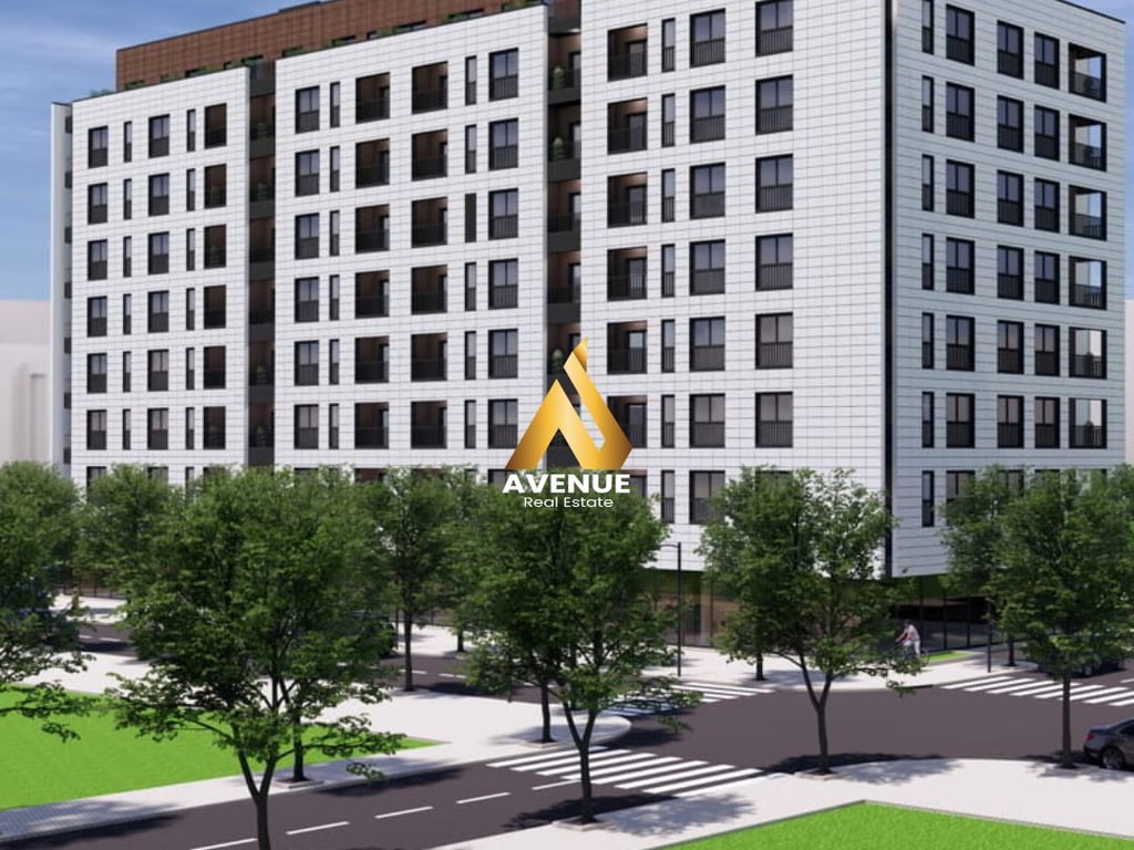 APARTMENT 2+1+2 BATHROOMS + 2 BALCONIES FOR SALE ON THE NEW BOULEVARD, TRAIN STATION, TIRANA