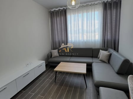 A 2+1 apartment is for rent in Yzberisht, near Golden Park.