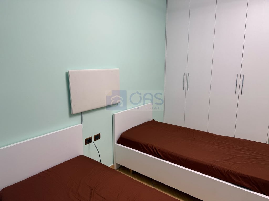 An apartment 2+1 is for rent in Don Bosko near Viva for 600 euros.