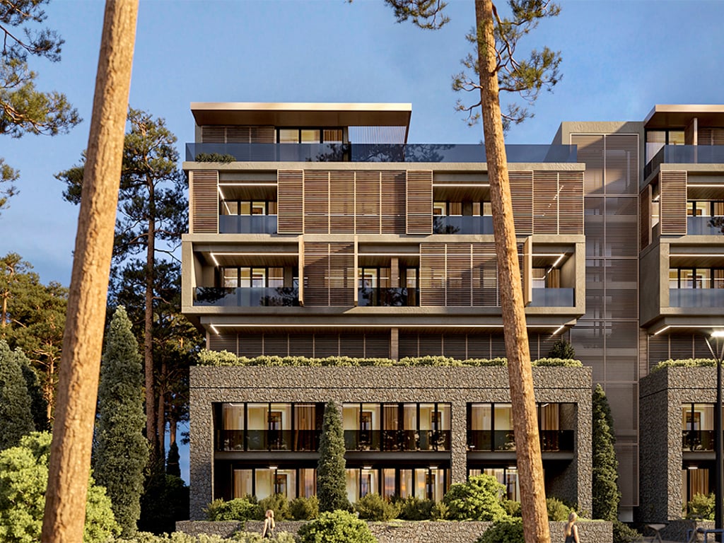 Shitet apartament 1+1 tek Porto Lalezi