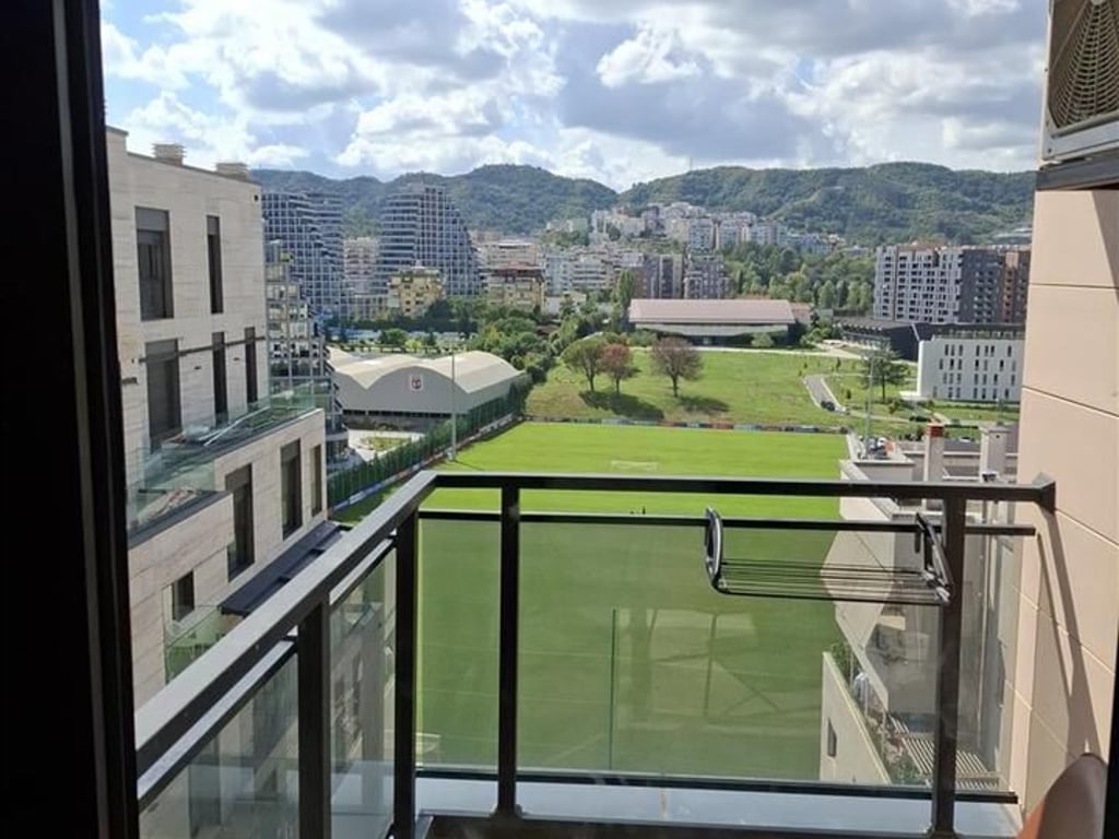 1+1 Apartment for Rent + Parking Space on Rrugën e Kosovareve, Tirana