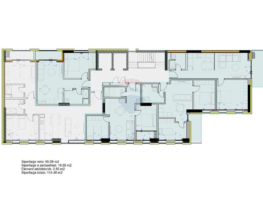 Appartamento 2+1+2 in via Him Kollli